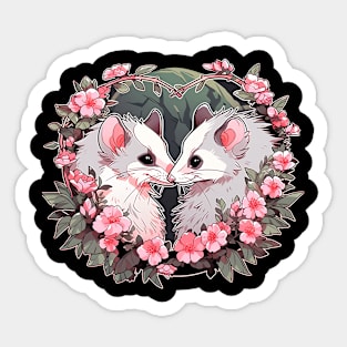 possum love Sticker